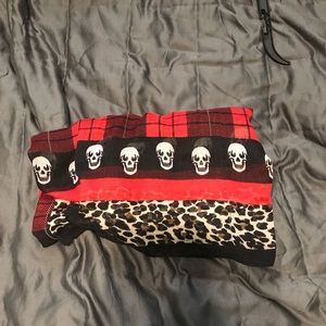 plaid infinity scarf